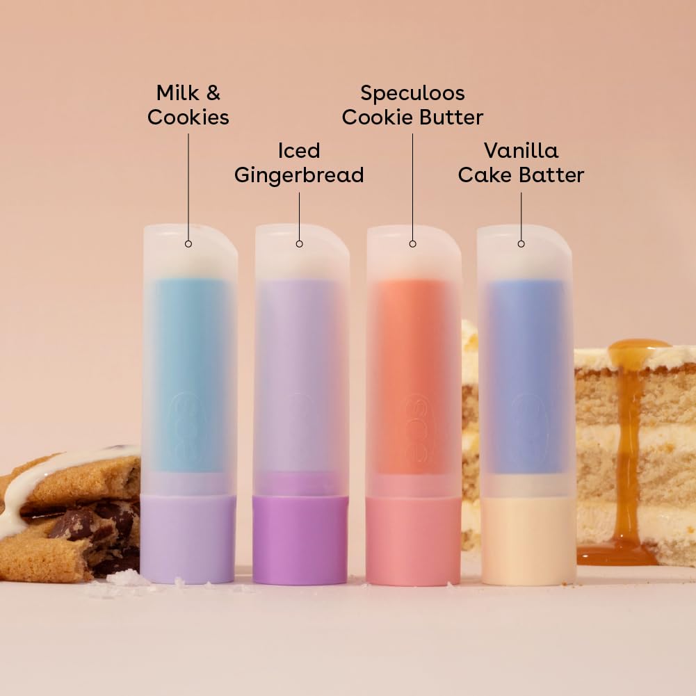 eos Holiday Lip Balm Gift Set Speculoos Cookie Butter