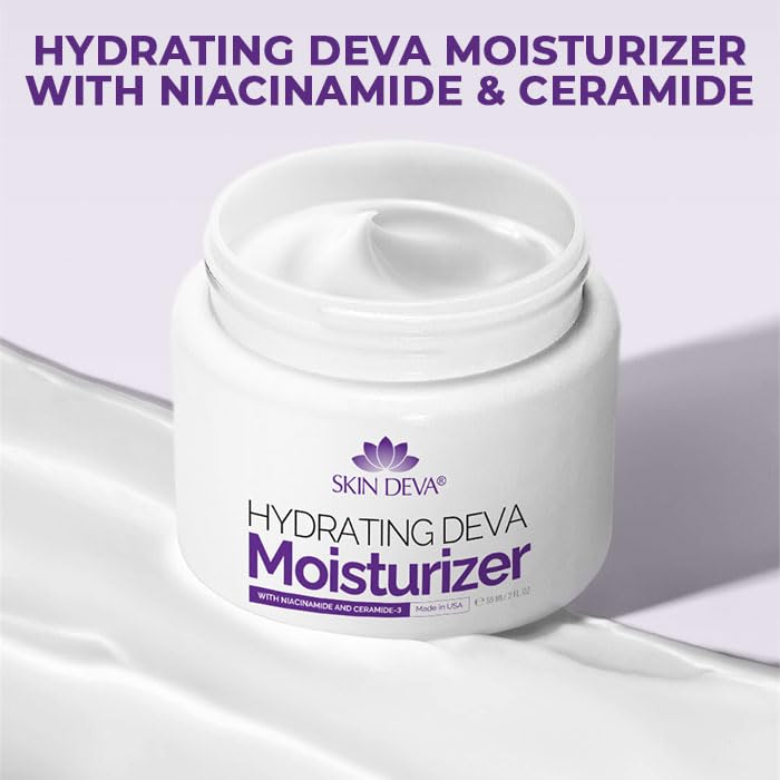 Skin Deva Hydrating Cream with Niacinamide & Ceramide Oil Free Care
