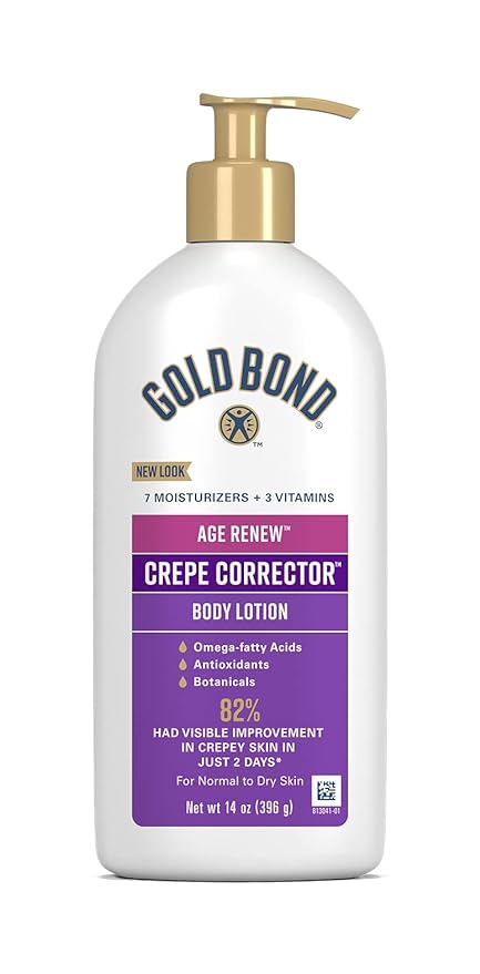 Gold Bond Age Renew Crepe Corrector Body Lotion, Replenishing & Smoothing Formula - 396g