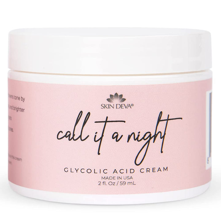 Skin Deva Glycolic Acid Cream Brighten, Smooth & Refine Overnight