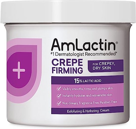 AmLactin - Crepe Firming Cream with 15% Lactic Acid AHA - 340g