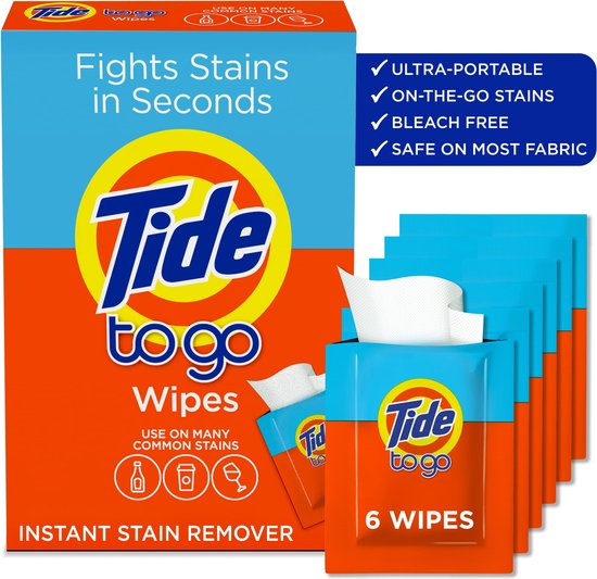 Tide To Go Instant Stain Remover Wipes