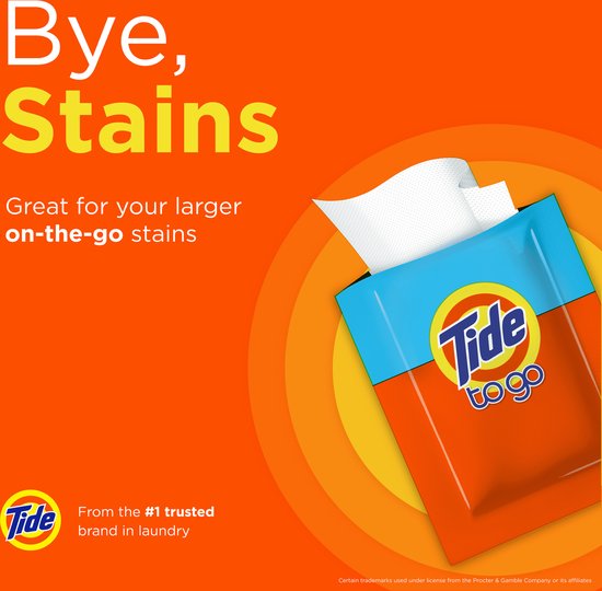 Tide To Go Instant Stain Remover Wipes