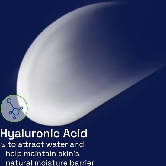 Cetaphil - Night Moisturizer for Face – Hydraterende Gezichtscrème met Hyaluronzuur – Lichtgewicht en Niet-Comedogeen – Dermatologisch Aanbevolen voor gevoelige Huid – 88ml