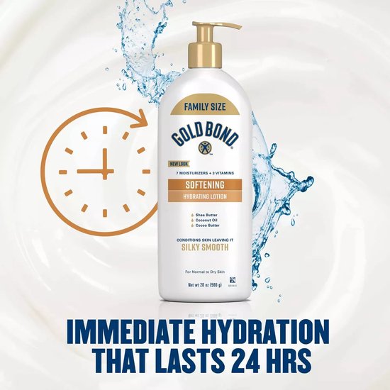 Gold Bond - Ultimate - Skin Therapy Lotion - Softening - Shea + Coconut Oil & Cocoa Butter - 566 g