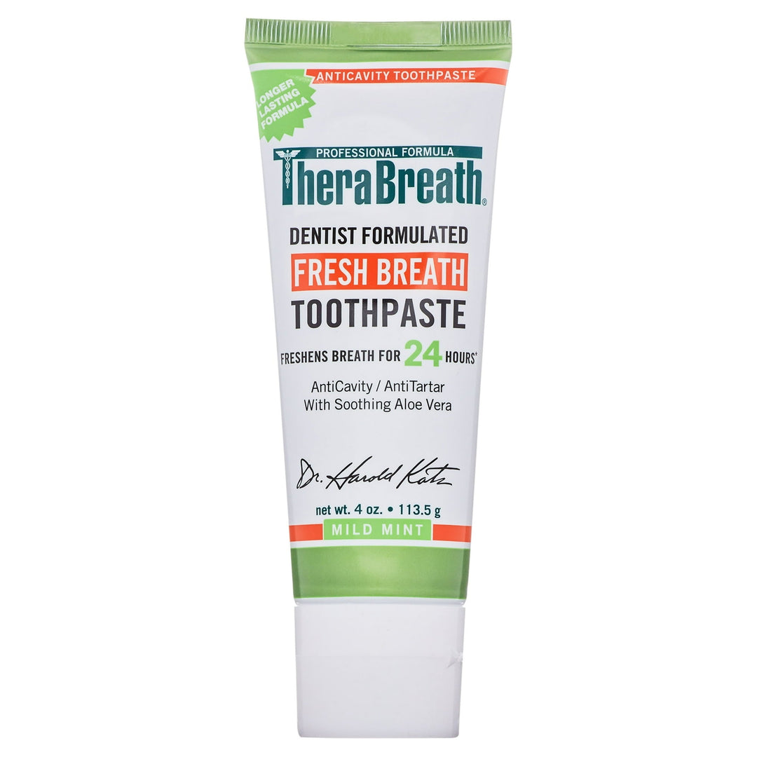 TheraBreath - Fresh Breath Toothpaste - Mild Mint