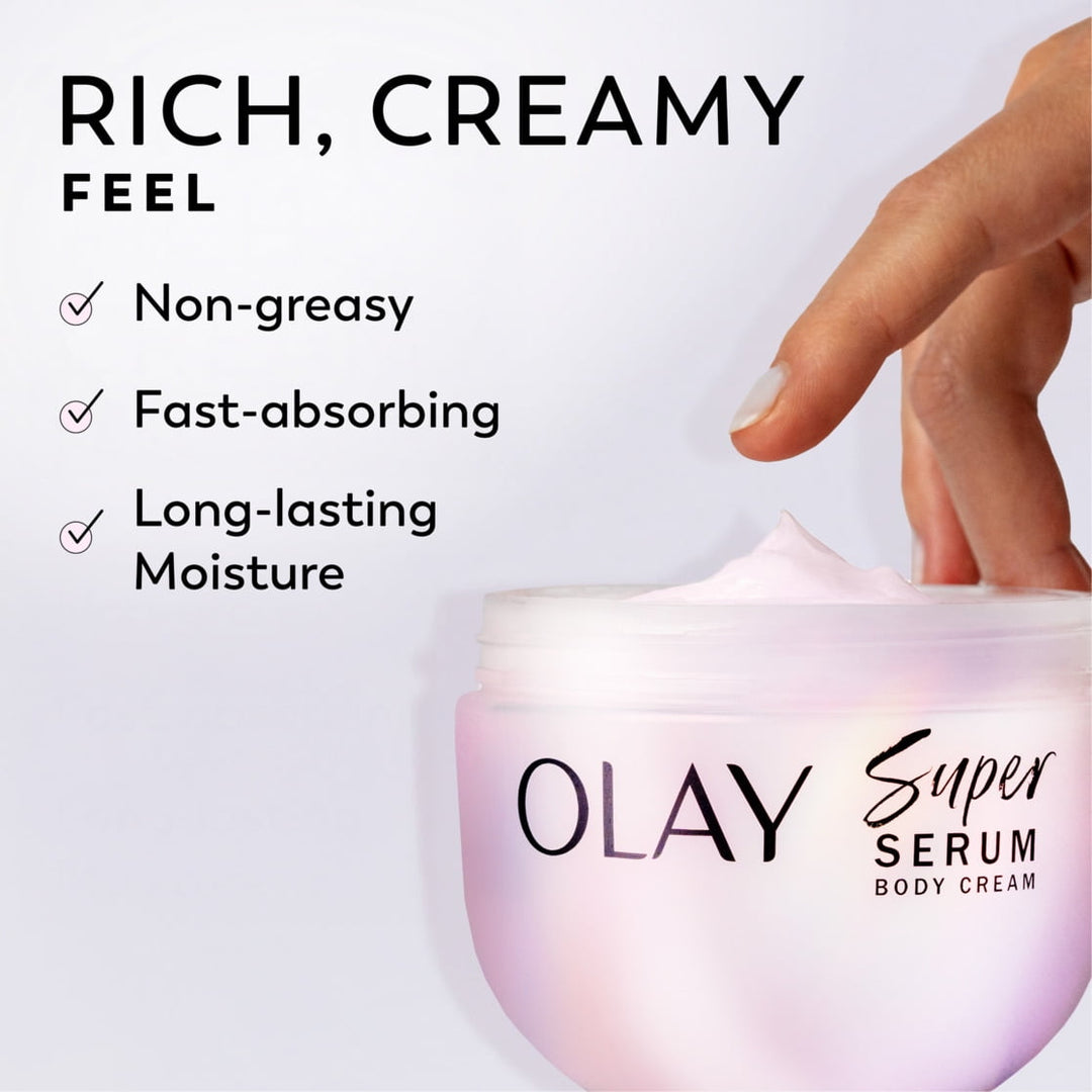 Olay Super Serum Body Cream Anti-Aging Moisturizer