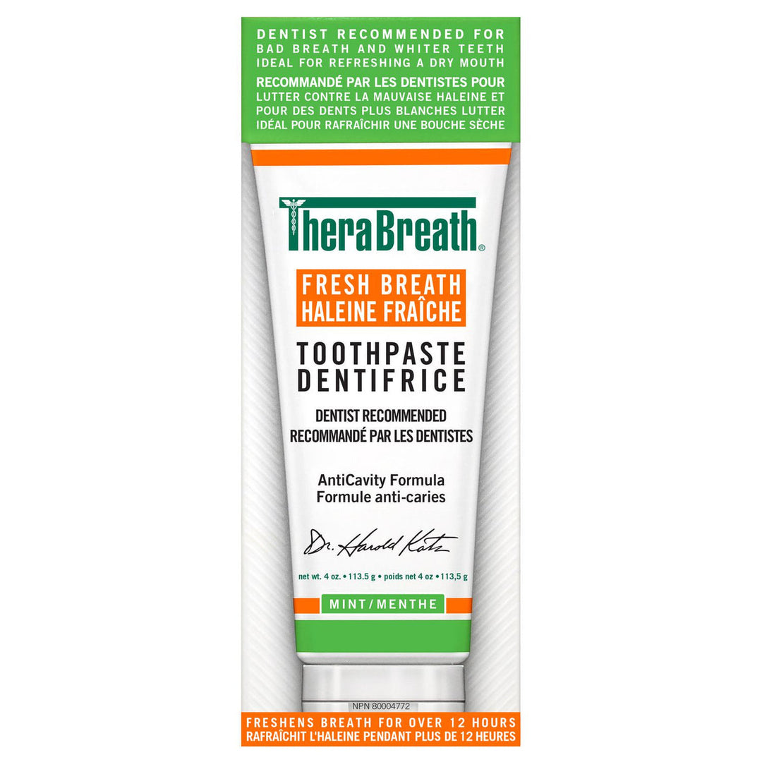 TheraBreath - Fresh Breath Toothpaste - Mild Mint