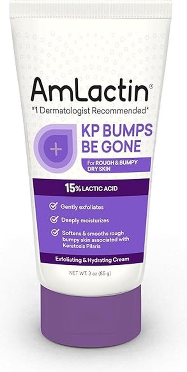 AmLactin - KP Bumps Be Gone Cream with 15% Lactic Acid AHA - 85g
