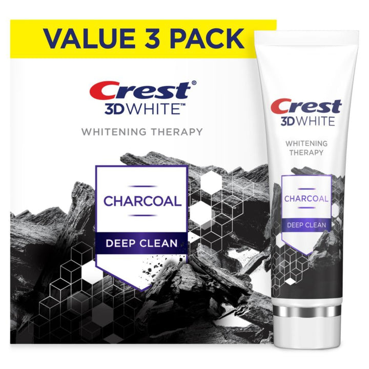 Crest 3D White Whitening Therapy Charcoal Deep Clean