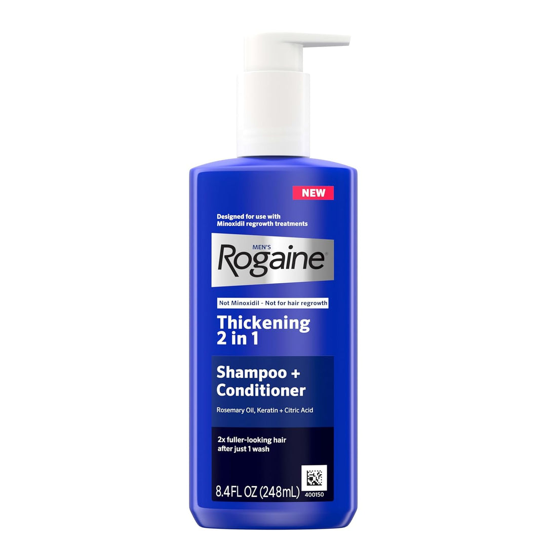 Rogaine Men's Hair Thickening 2 in 1 Shampoo + Conditioner