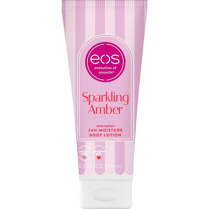 eos Shea Better Sparkling Amber Travel Body Lotion