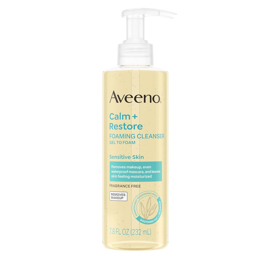 Aveeno Calm + Restore Foaming Cleanser