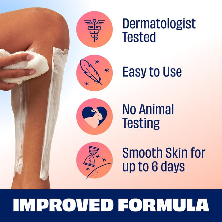 NAIR Sensitive Shower Cream Hair Remover met natuurlijke kokosolie en vitamine E, lichaamsontharingscrème voor vrouwen 