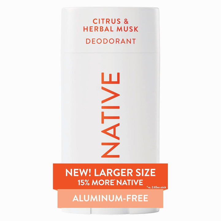 Native Aluminum-Free Deodorant Stick 72-Hour Odor Protection