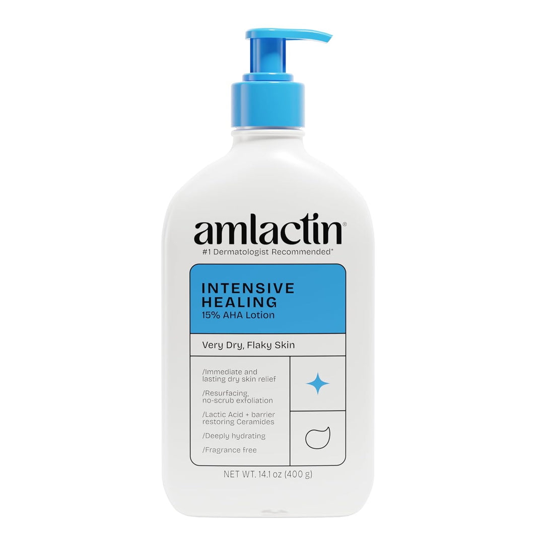 Crème cicatrisante intensive AmLactin avec 15 % d'acide lactique AHA