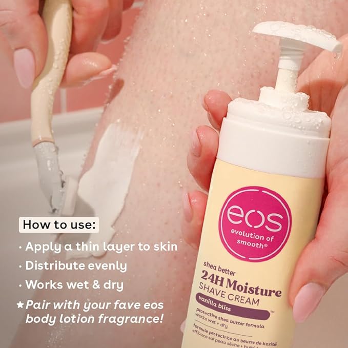 eos Shea Better Women's Shave Cream- Vanilla Bliss