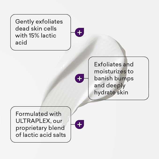 AmLactin - KP Bumps Be Gone Cream with 15% Lactic Acid AHA - 85g