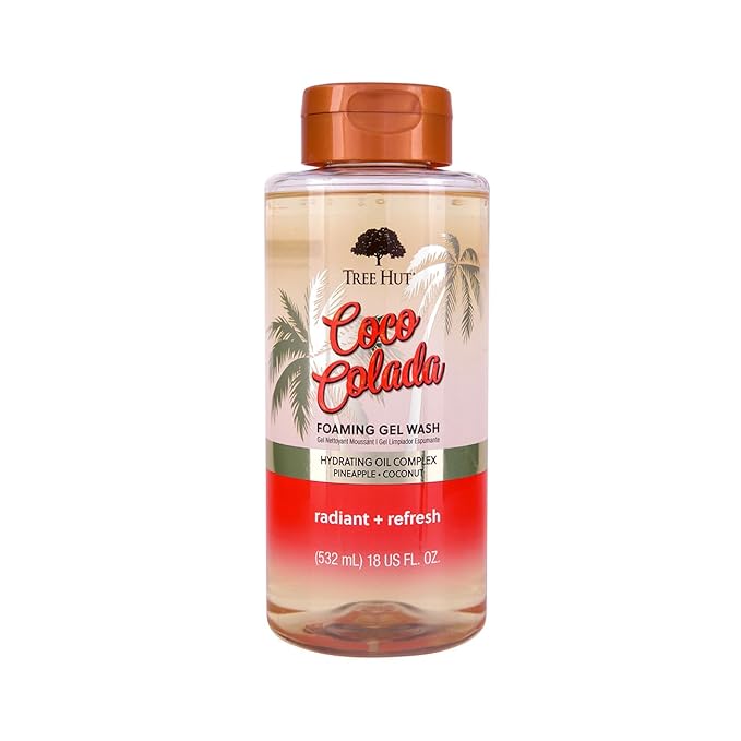 Tree Hut - Foaming Gel Wash  - Cleanse and Soften Skin - 532ml