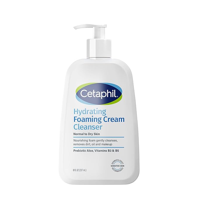 Cetaphil Cream to Foam Face Wash