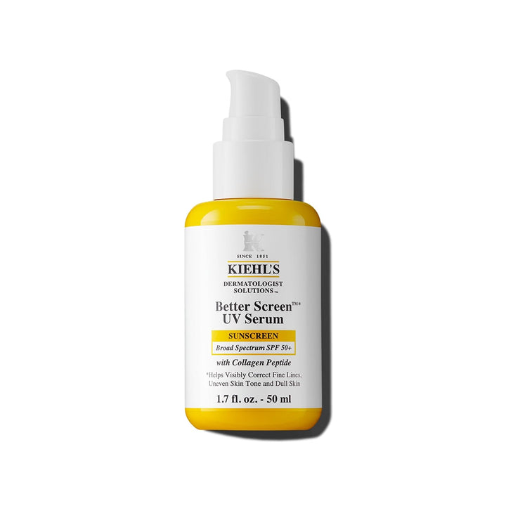 Kiehl's - Better Screen UV Serum SPF 50+ Collageenpeptide - Veroudering - Verbetert de huid - Uitstraling - 50 ml