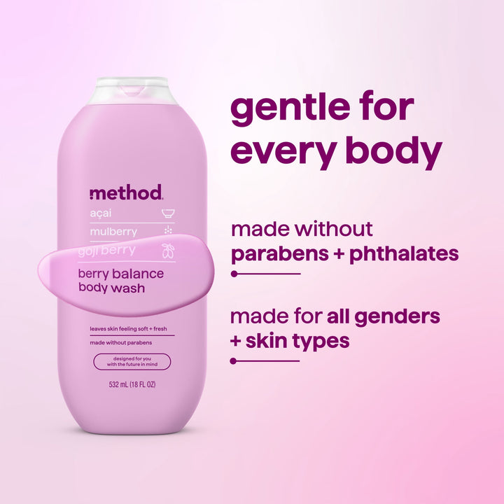 Method Berry Balance Moisturizing Body Wash