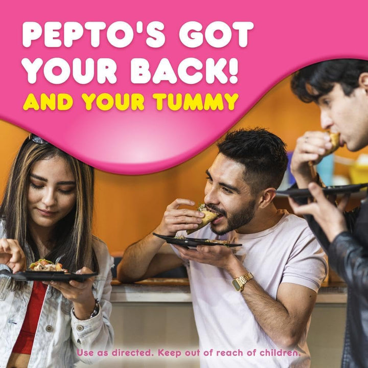 Pepto Bismol Chews Berry Mint Flavor