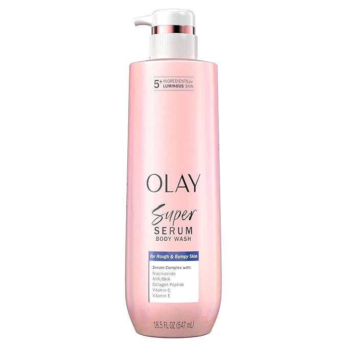 Olay - Super Serum Body Wash voor ruwe en hobbelige huid - 547ml