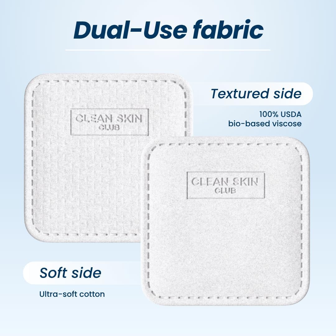 Clean Skin Club Clean² Pads 2.0 Organic Triple-Layer Face Pads