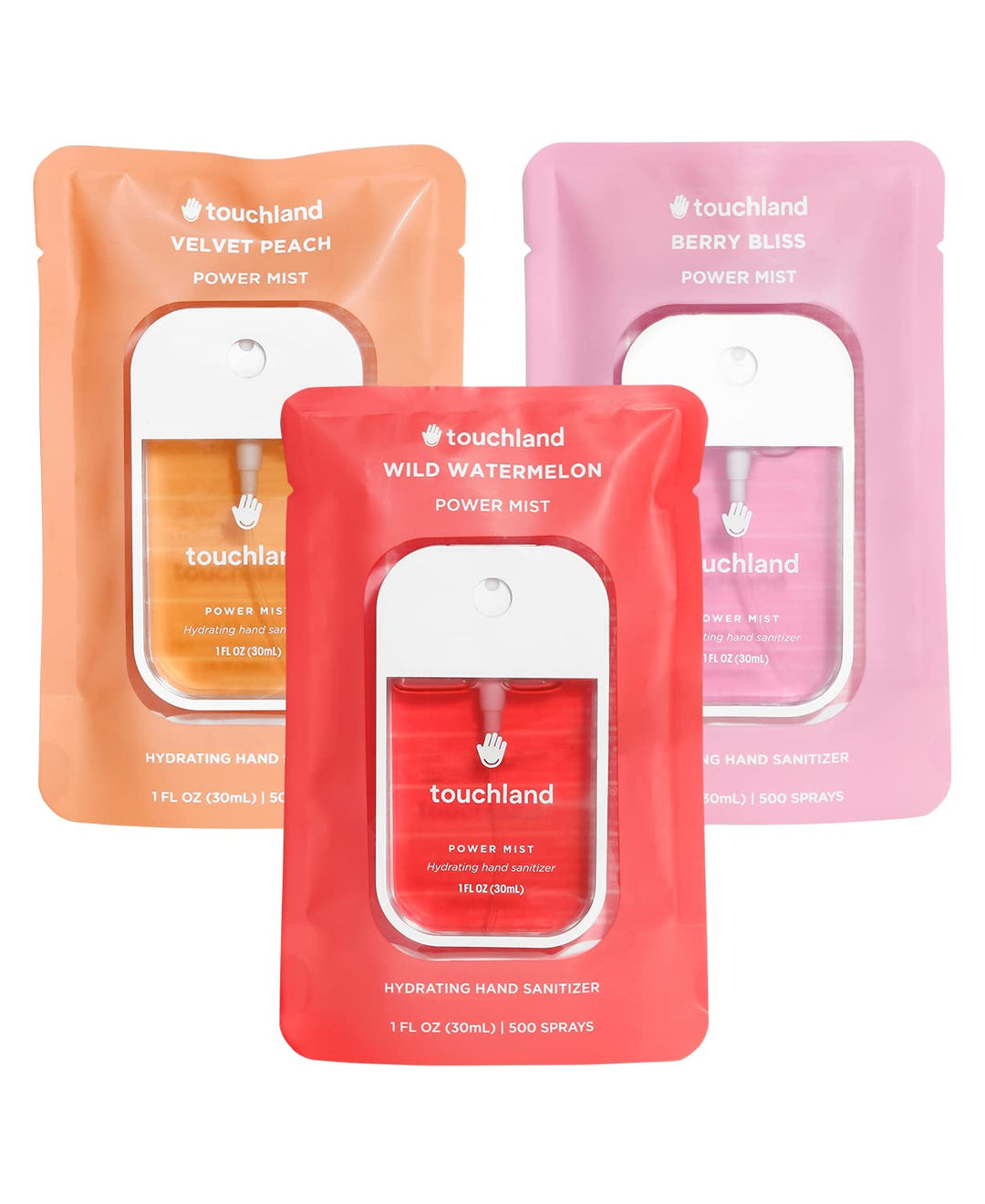 Touchland Hydrating Hand Sanitizer Spray set