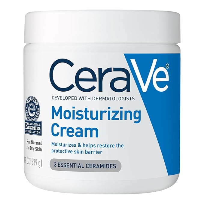CeraVe - Hydraterende crème - Lichaams- en gezichtsbevochtiger voor de droge huid - 539g