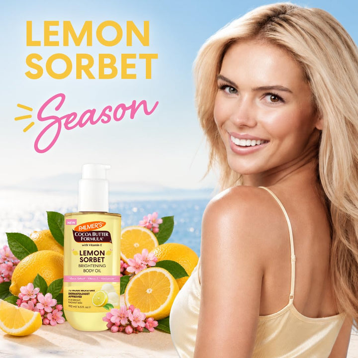 Palmer's Lemon Sorbet Brightening Body Oil