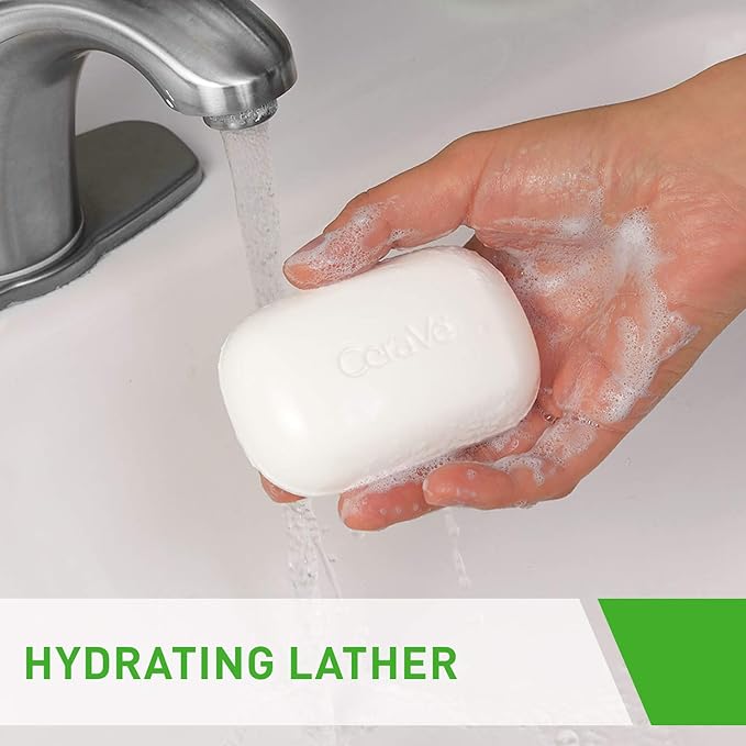 CeraVe Hydrating Cleanser Bar  Soap - 3 STUKS