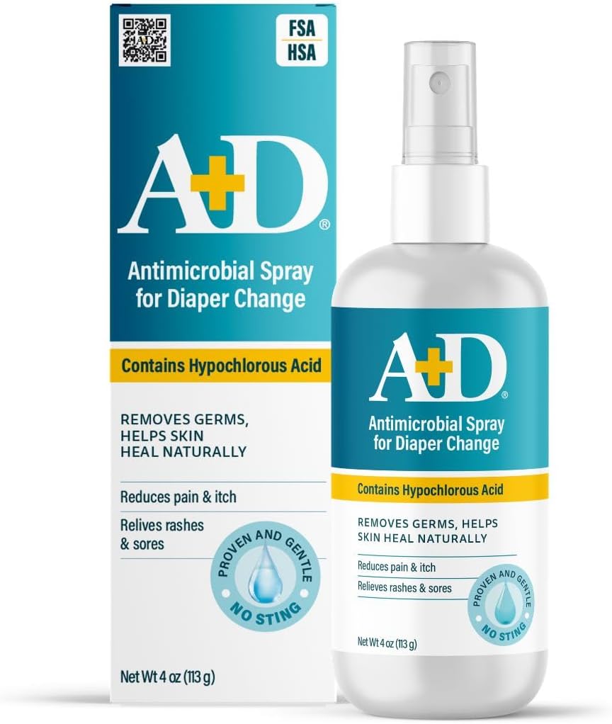 A+D Antimicrobial Hydrogel Spray with Hypochlorous Acid