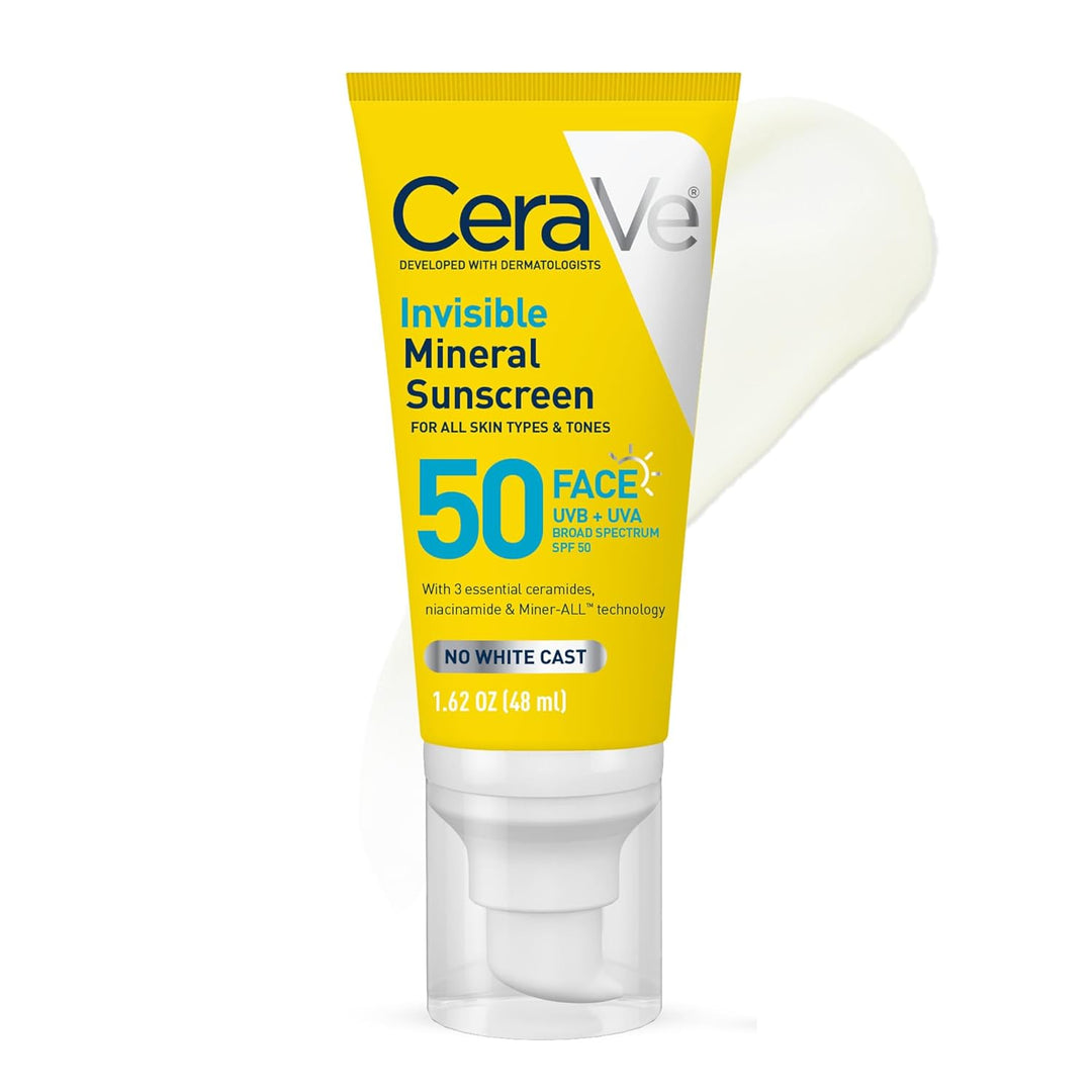 CeraVe Invisible Mineral Sunscreen SPF 50