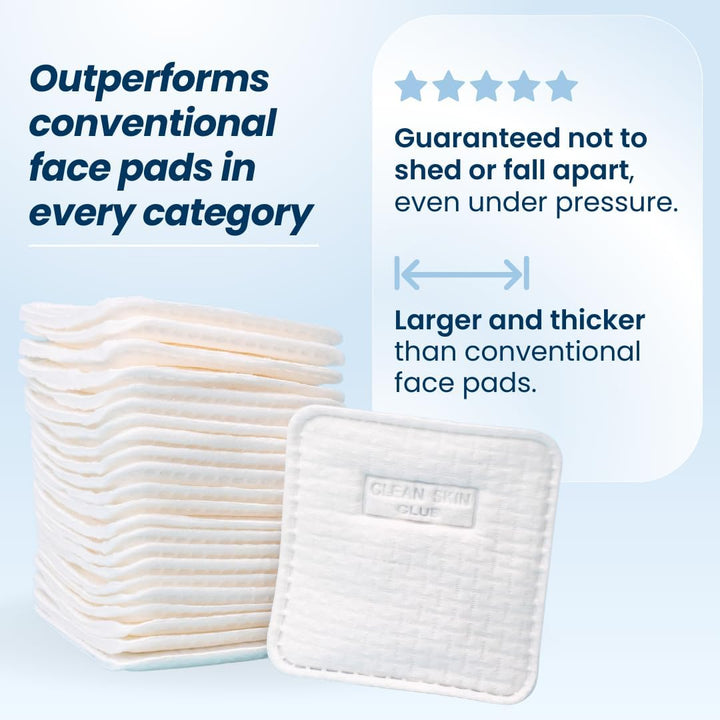 Clean Skin Club Clean² Pads 2.0 Organic Triple-Layer Face Pads