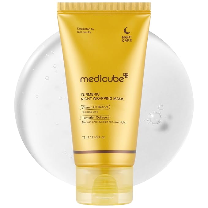Medicube - Turmeric Overnight Wrapping Peel Off Mask