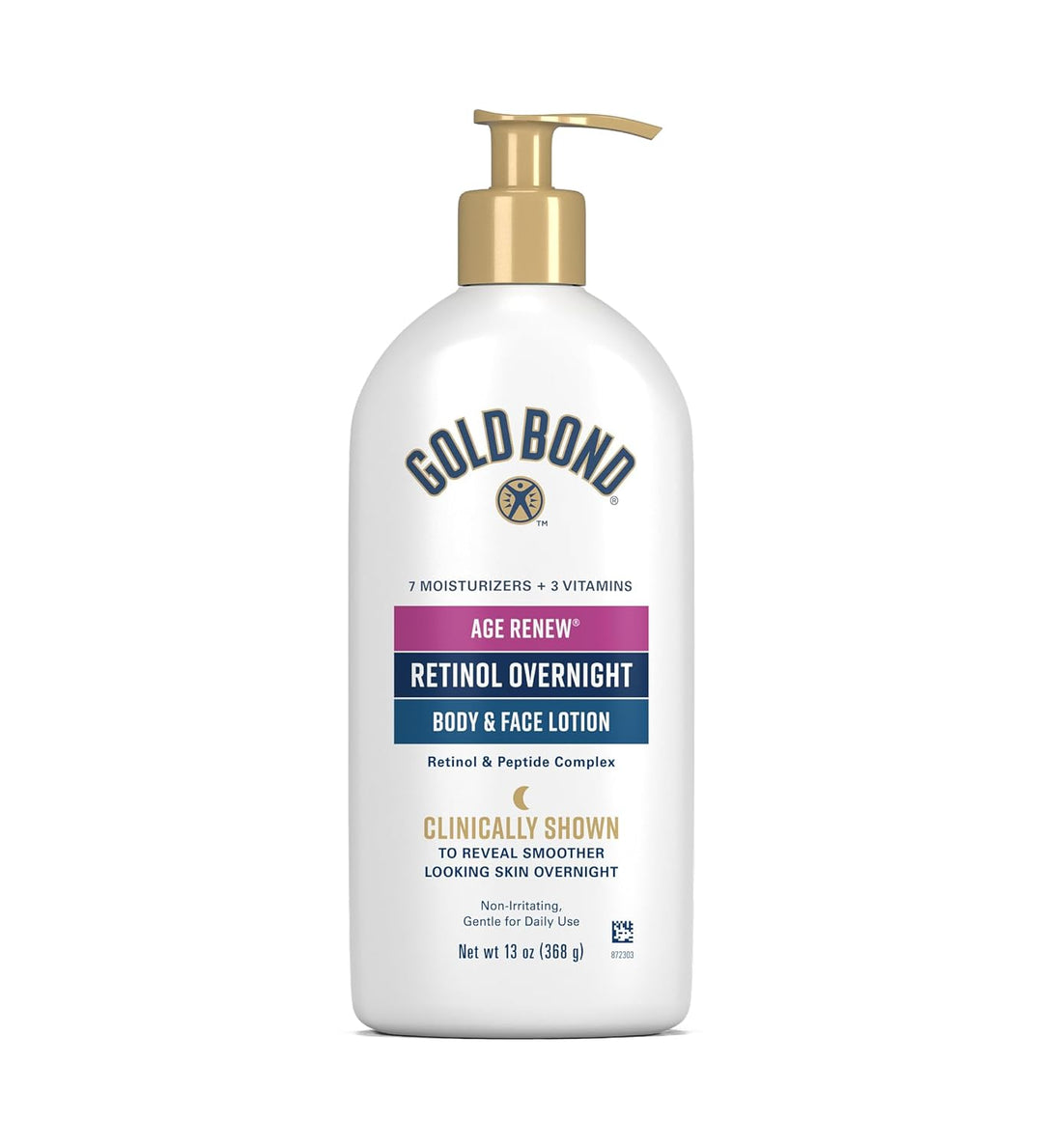 Gold Bond Age Renew Retinol Nachtelijke Body &amp; Gezichtslotion - 368g