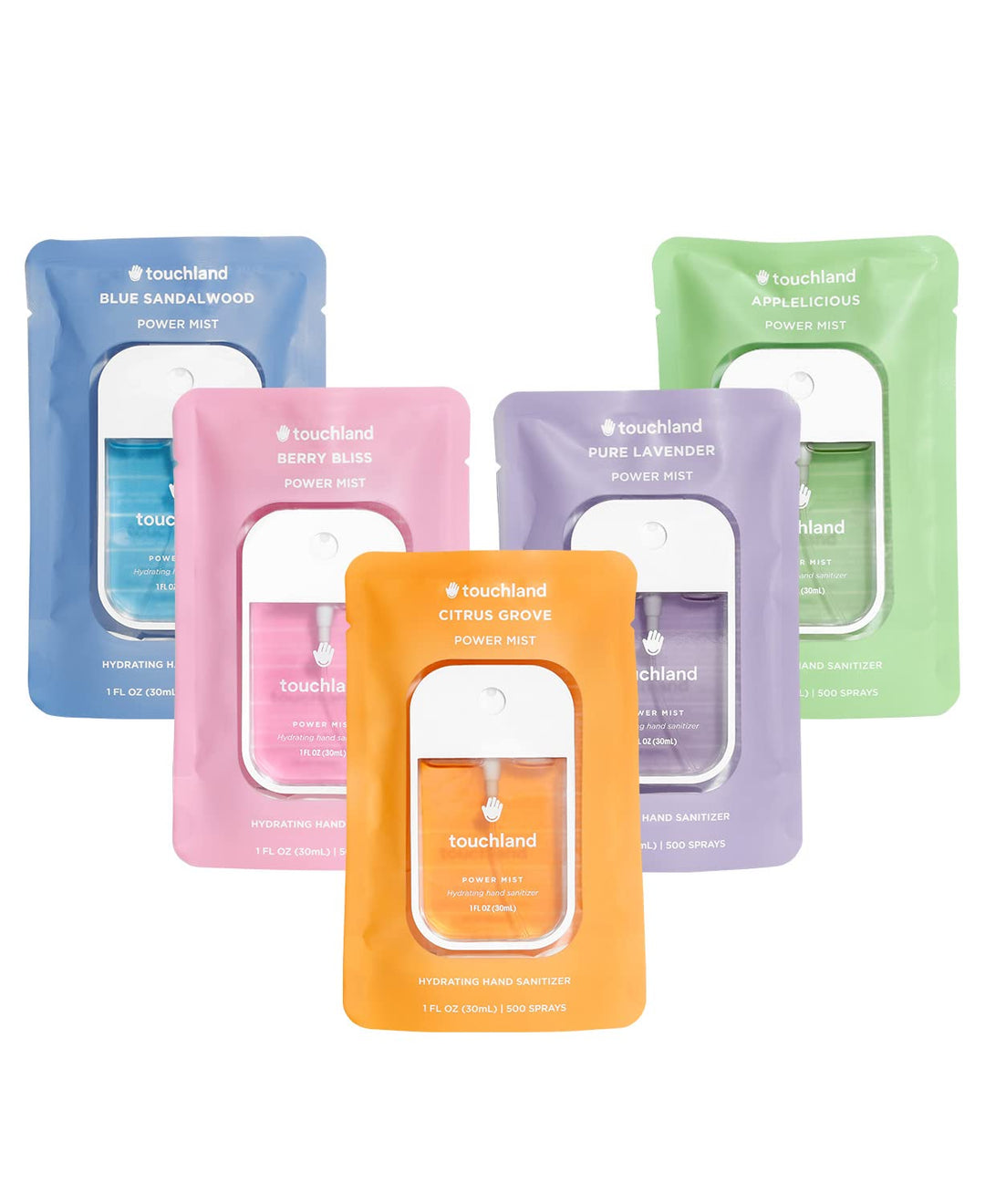Touchland Hydrating Hand Sanitizer Spray set