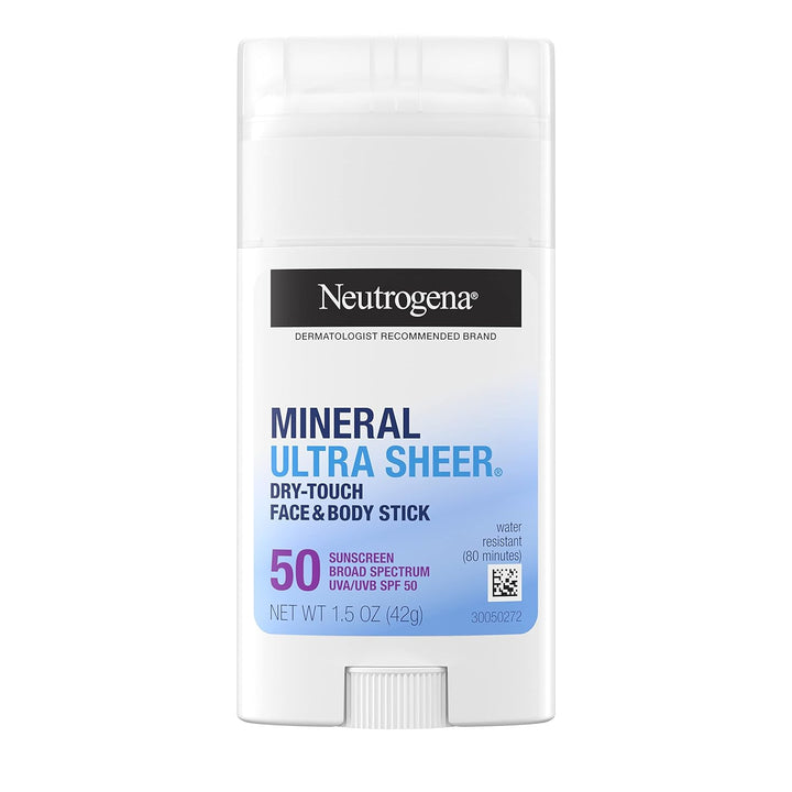 Neutrogena - Ultra Sheer Face & Body Mineral Sunscreen Stick  - 42g