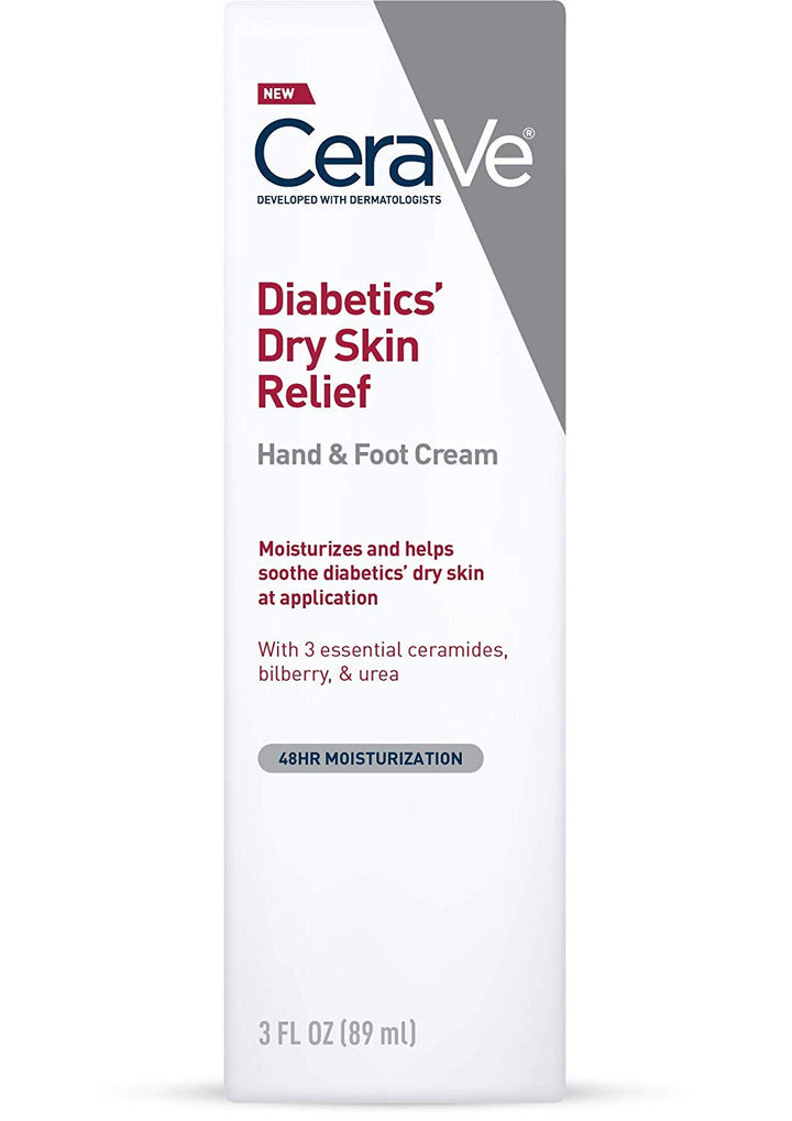 CeraVe Handcrème &amp; Voetcrème voor de droge huid van diabetici - 89 ml