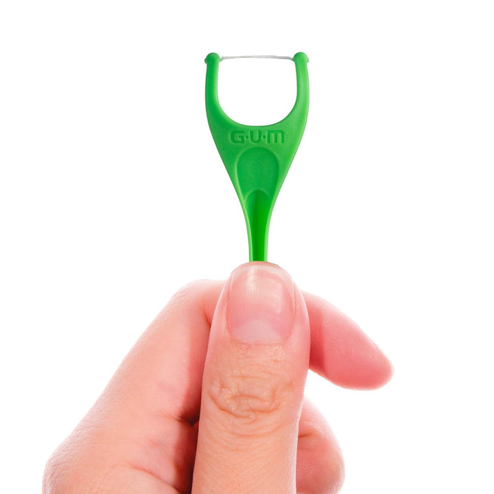 GUM - Angled  Flosser Picks - 75 Stuks