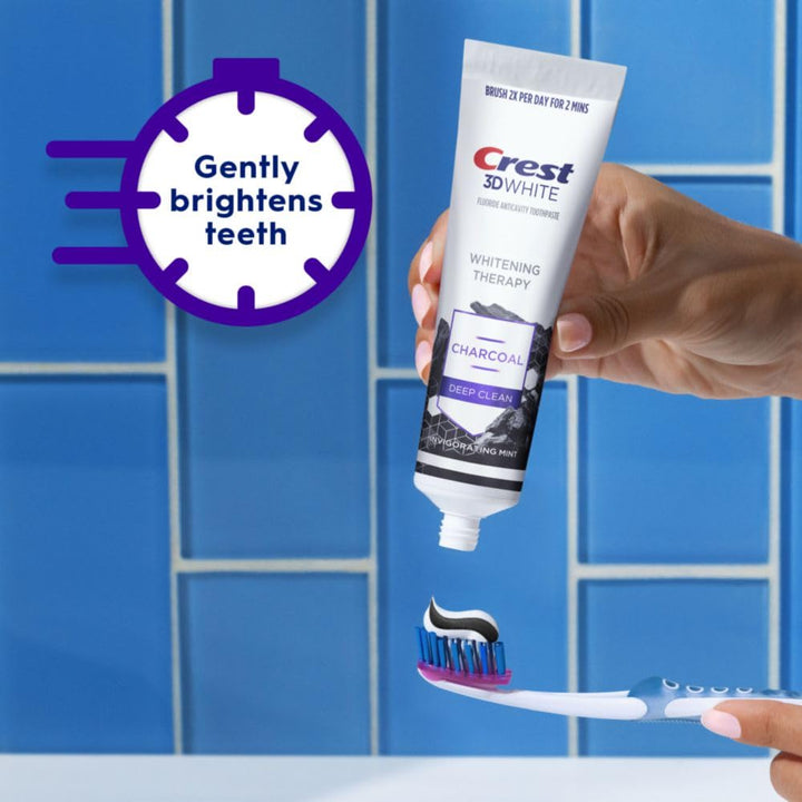 Crest 3D White Whitening Therapy Charcoal Deep Clean