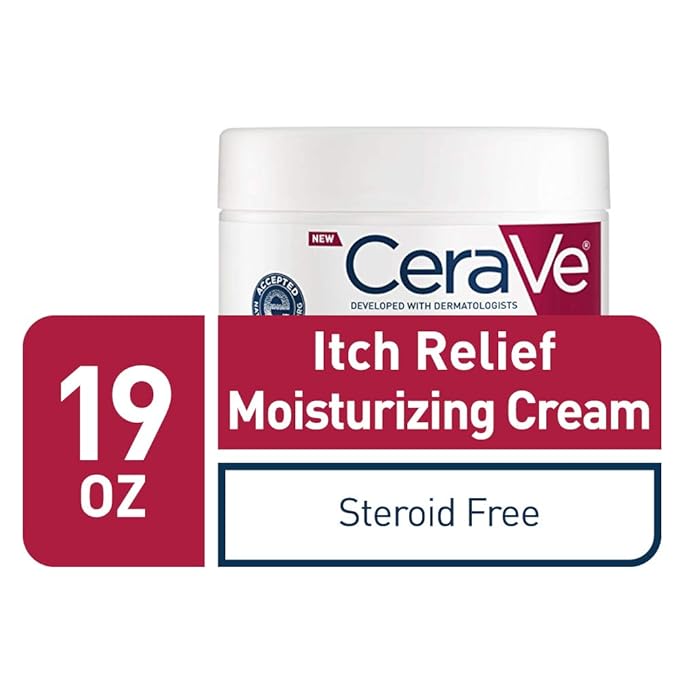 CeraVe vochtinbrengende crème voor verlichting van jeuk - 539 g