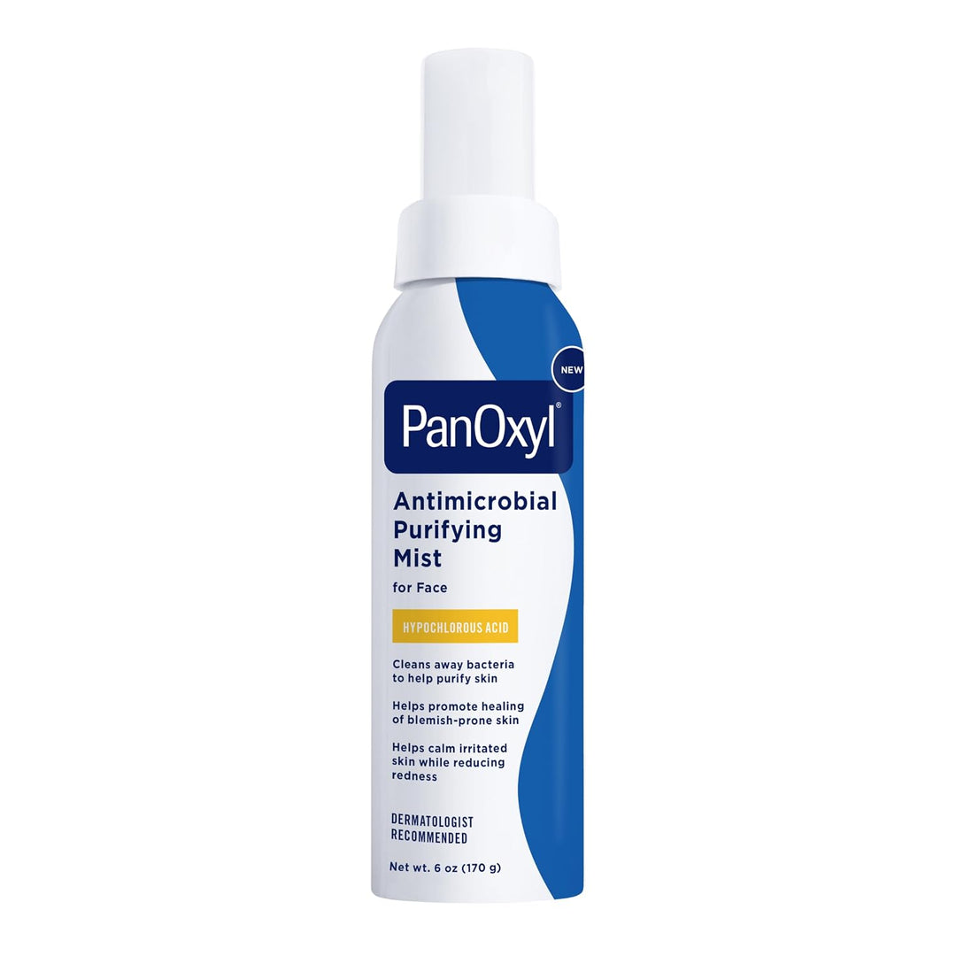 PanOxyl Antimicrobial Purifying Mist with Hypochlorous Acid for Blemish-Prone Skin