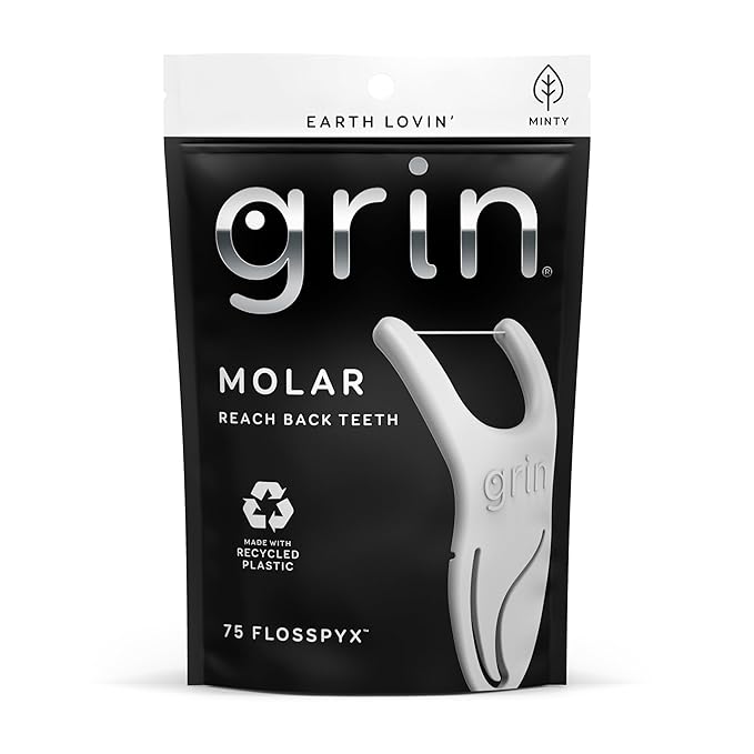 Grin Molar Flosspyx Floss Picks