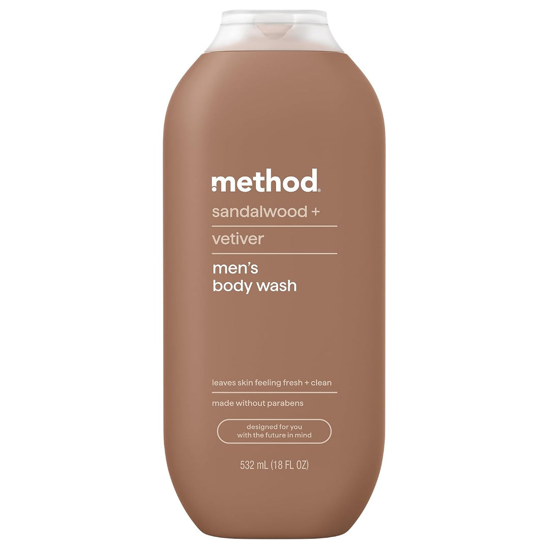 Method Men Sandalwood + Vetiver Moisturizing Body Wash
