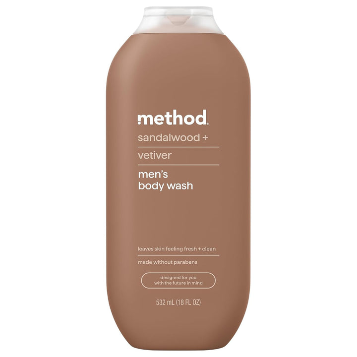 Method Men Sandalwood + Vetiver Moisturizing Body Wash