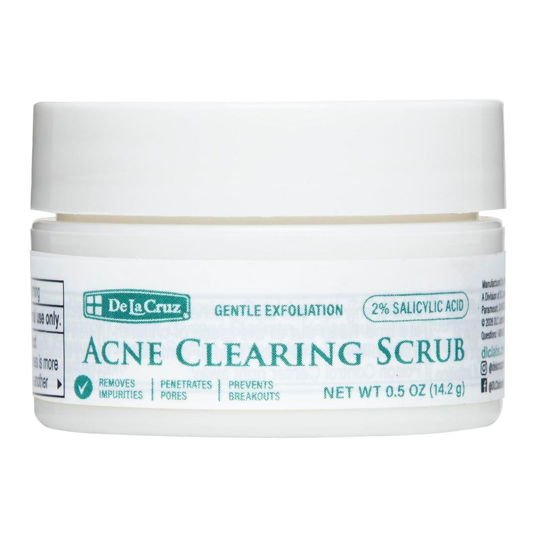 De La Cruz 2% Salicylic Acid Acne Clearing Scrub