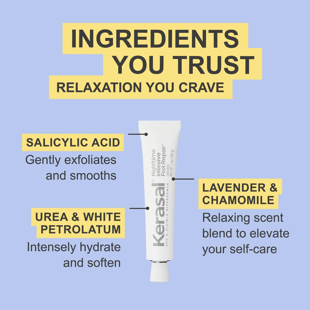 Kerasal Nighttime Intensive Foot Repair Ointment